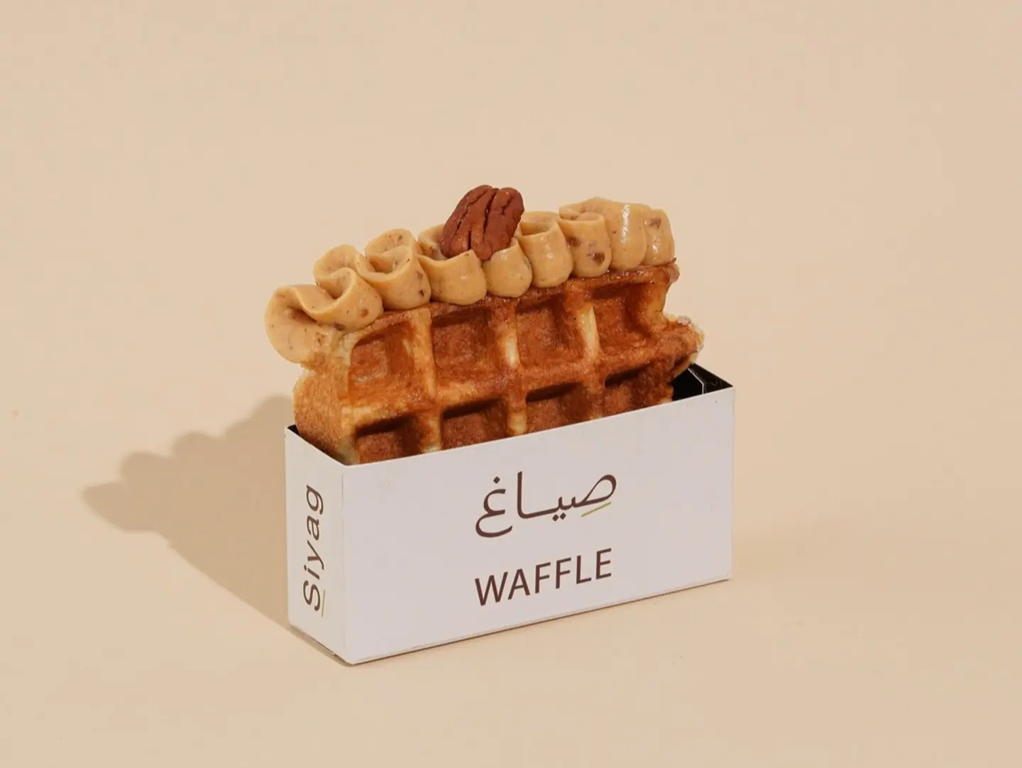 Cinnamon Pecan Waffle