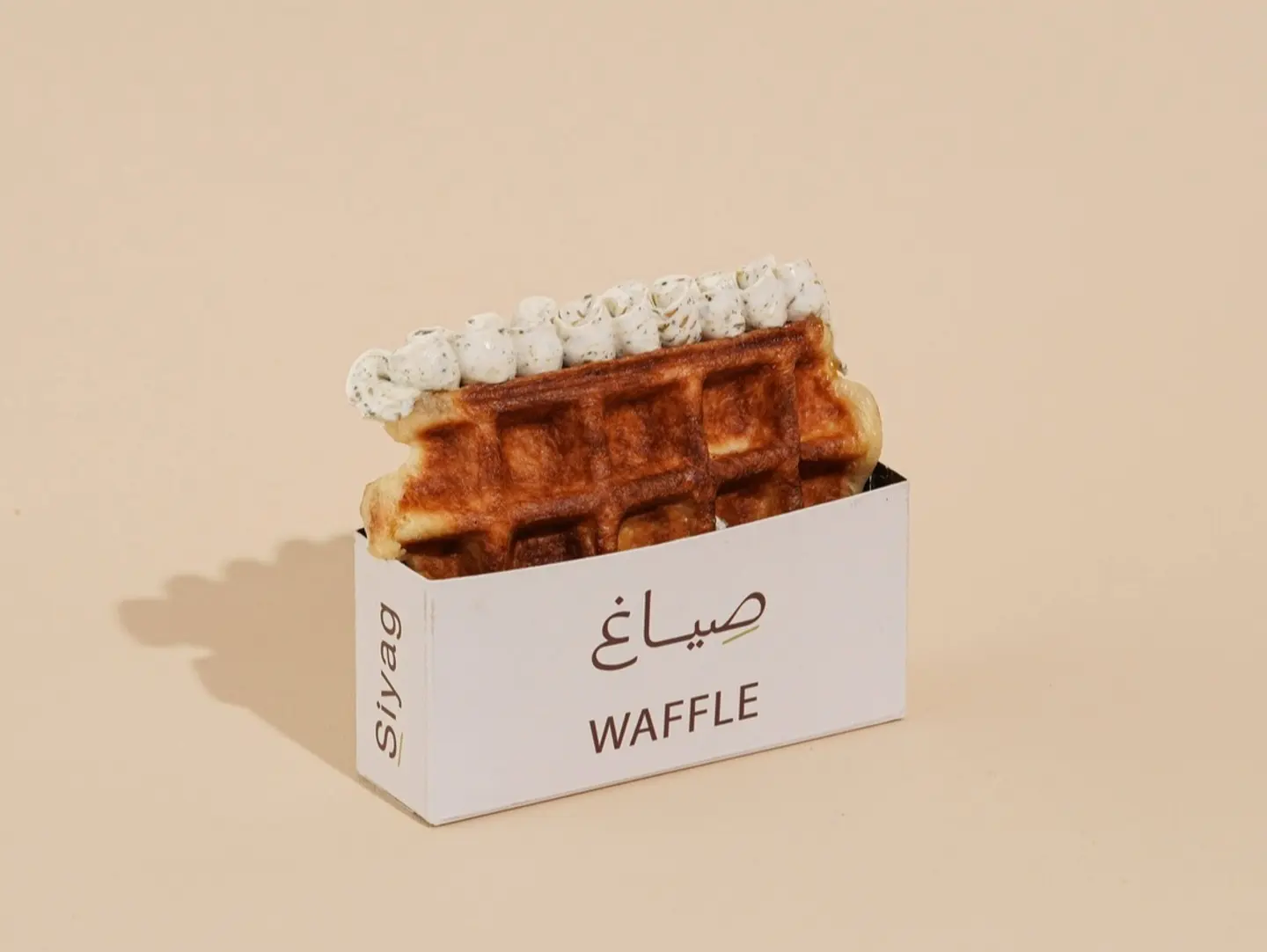 Za'atar Labneh Waffle