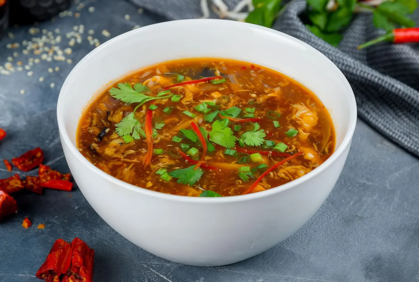 Chicken Hot & Sour Soup