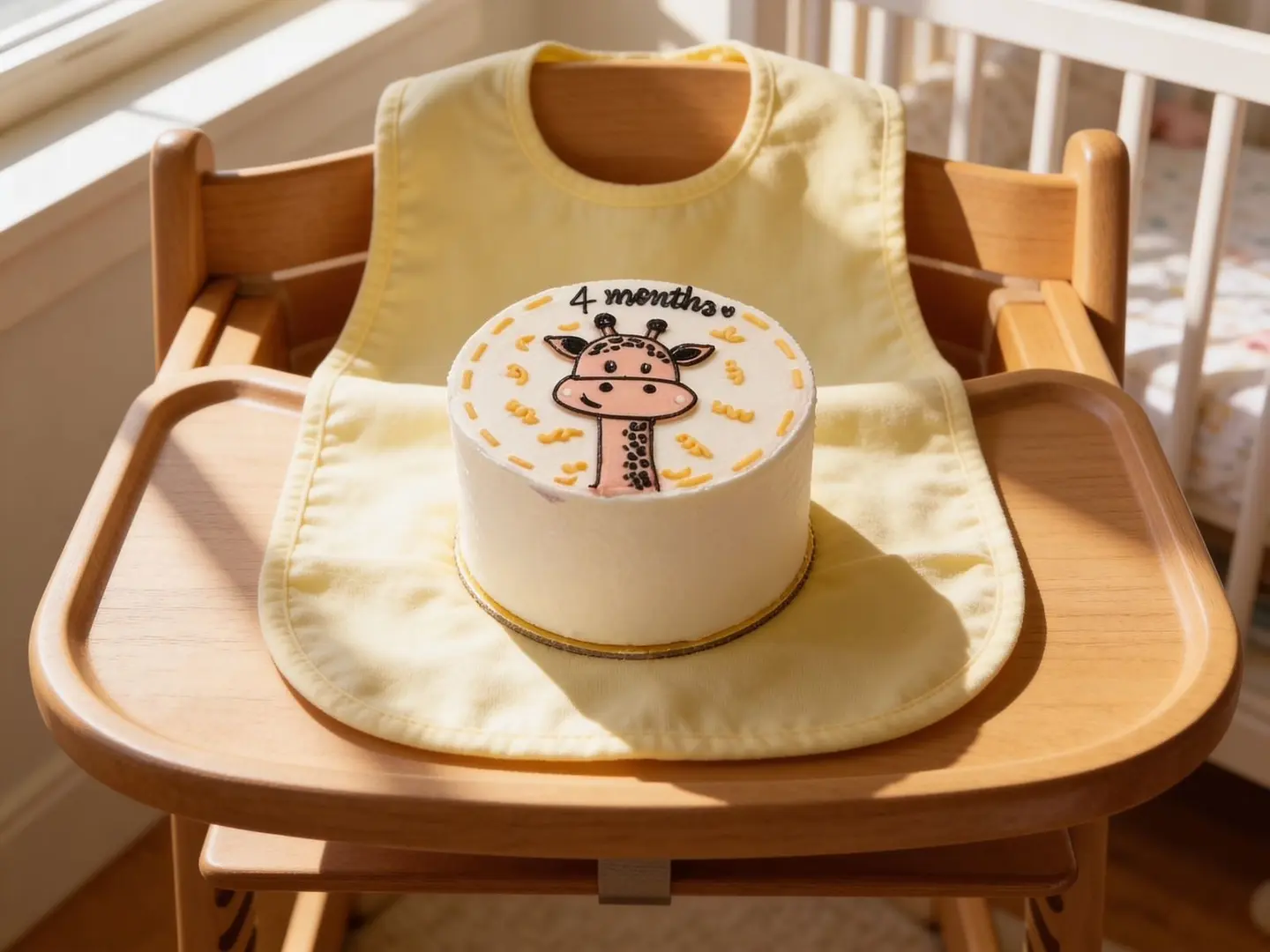 كيك ميلاد رسم زرافة