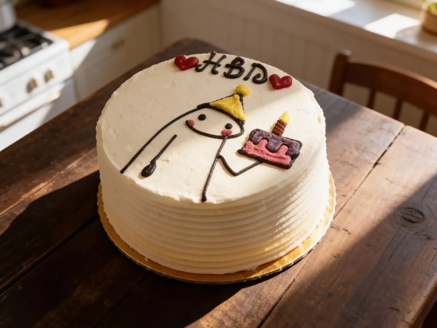 كيكة ميلاد هابي بيرث داي