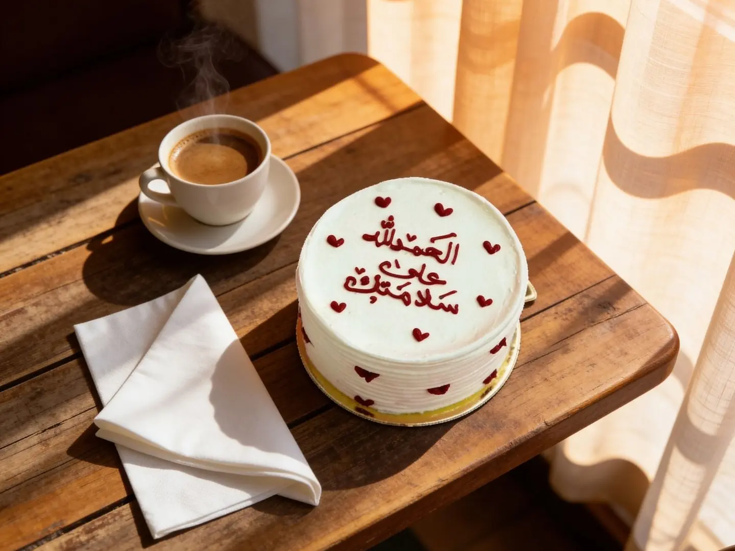 الحمد لله على سلامتك