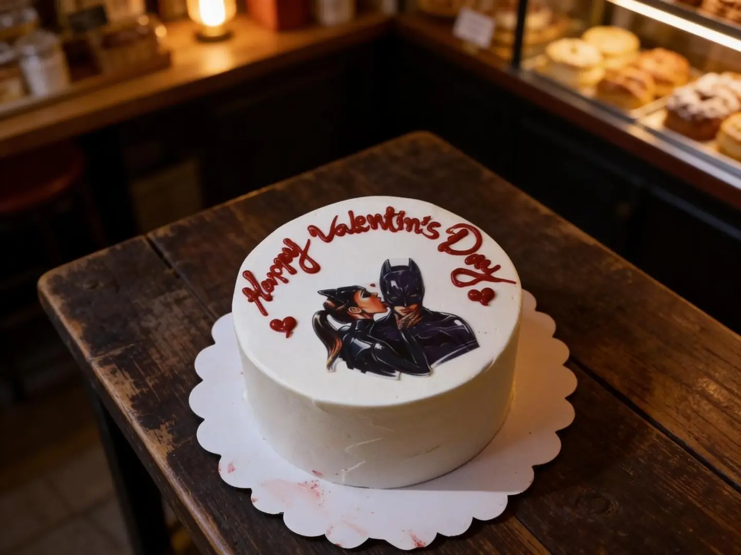 كيكة باتماني شكل رقم 2 يوم الحب