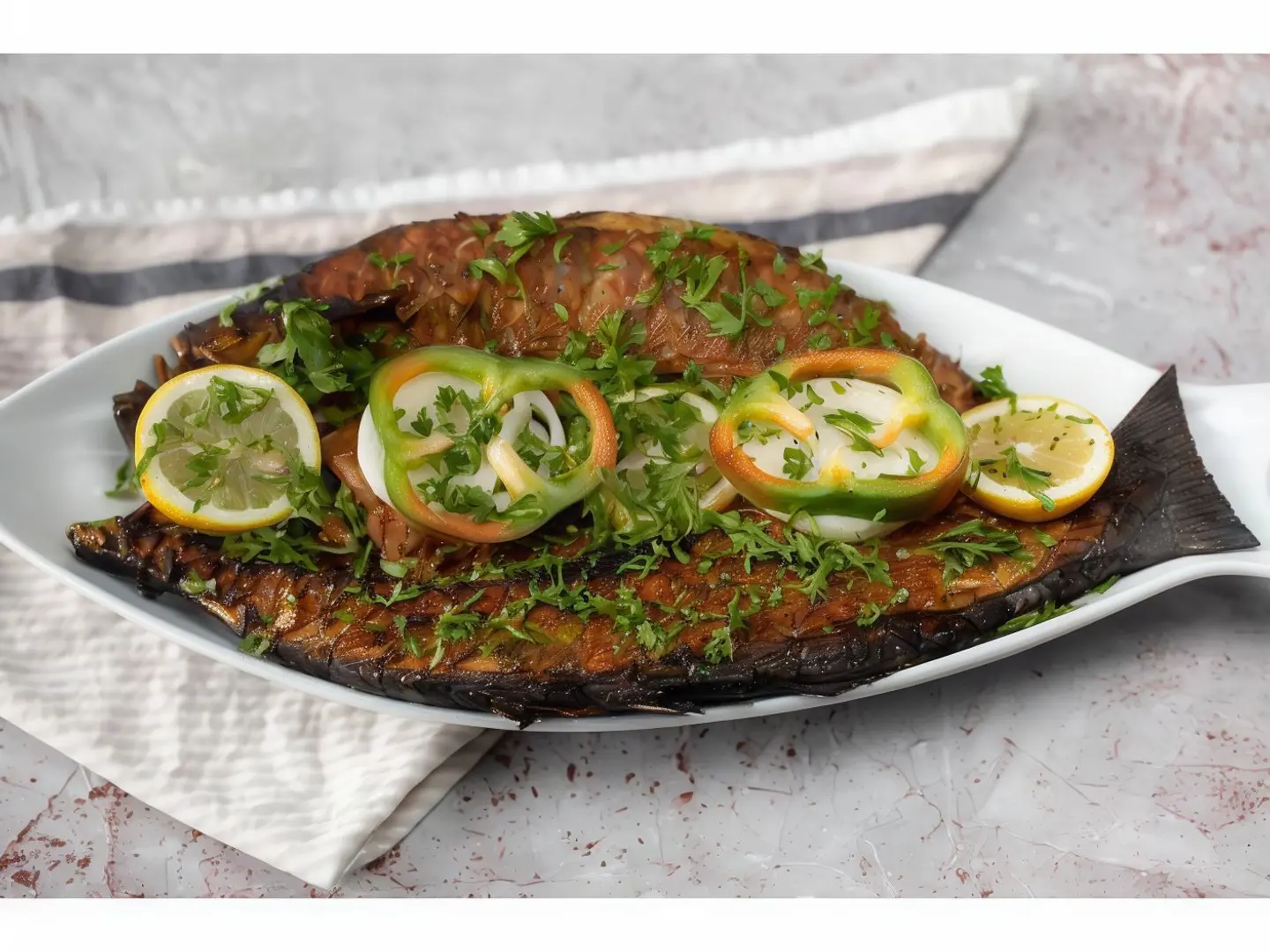 Grilled Sea Bass