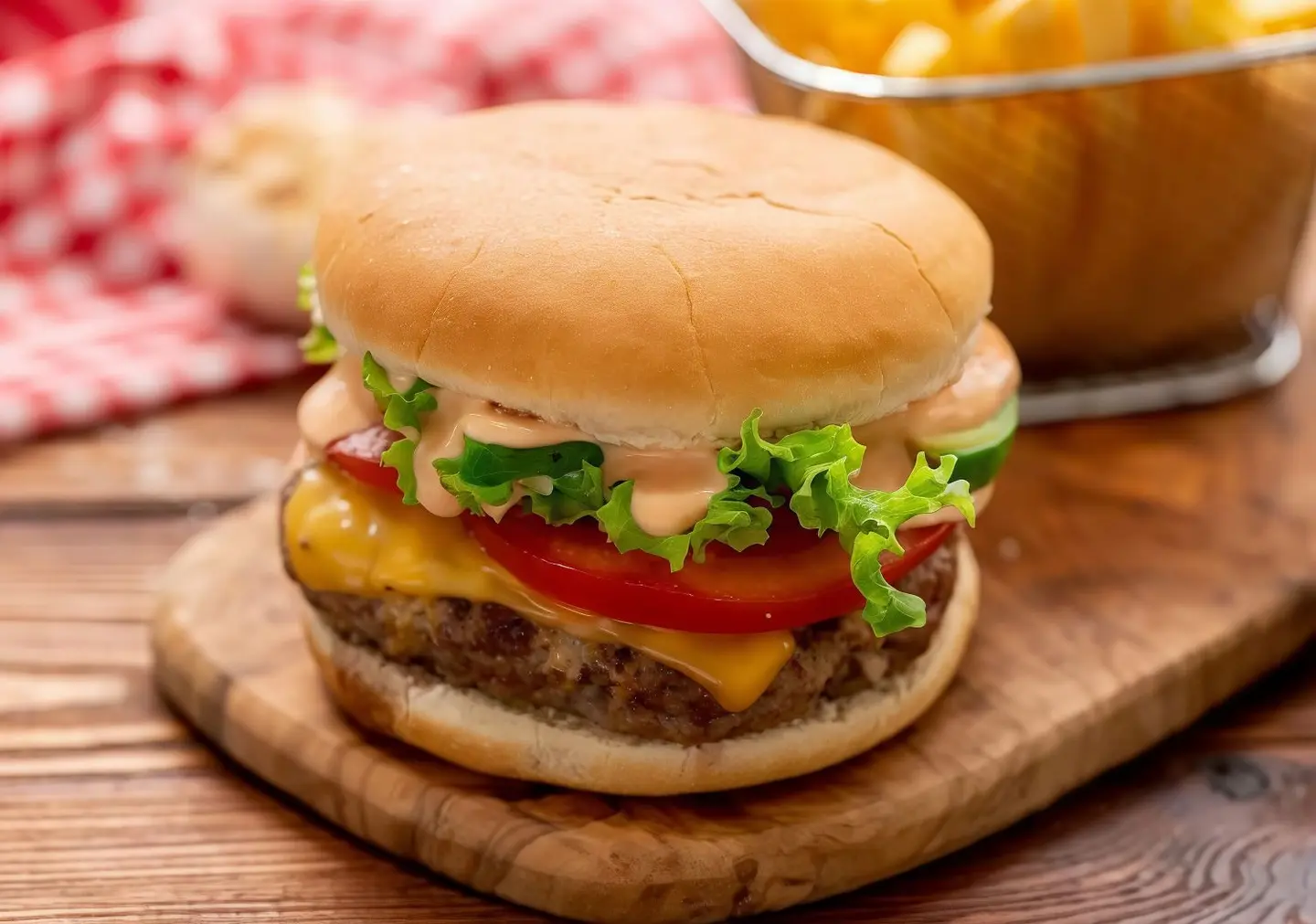 Cheese Sauce Burger