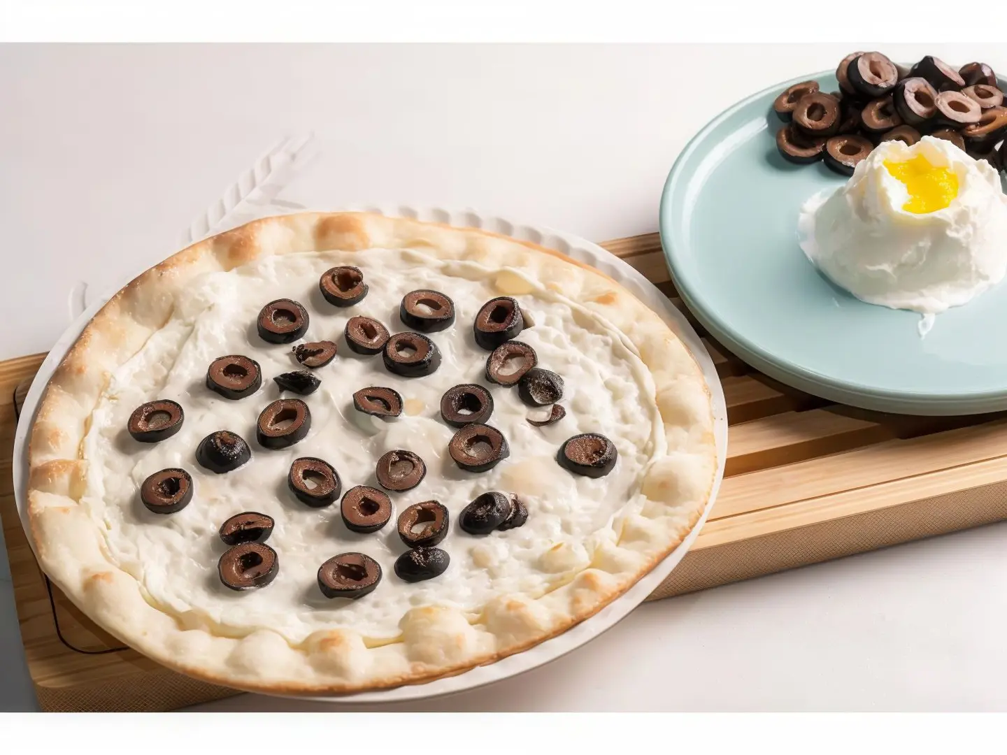 Olive Labneh Pie