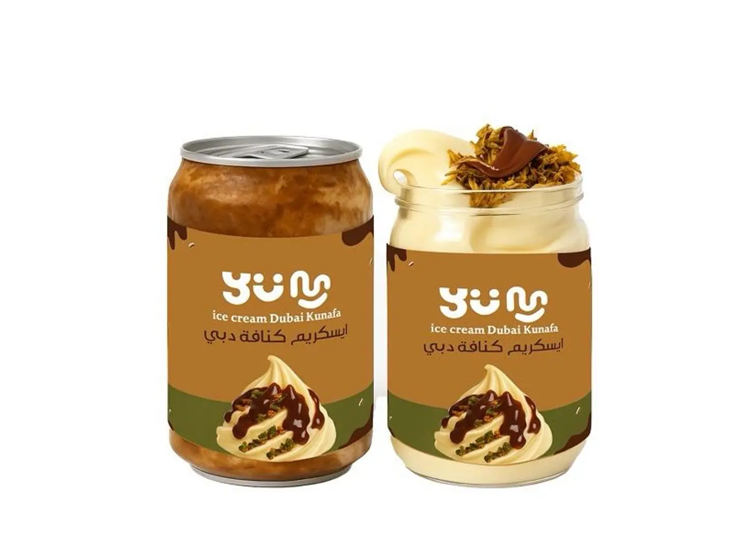 Dubai Kunafa Ice Cream - Dubai Kunafa Ice Cream