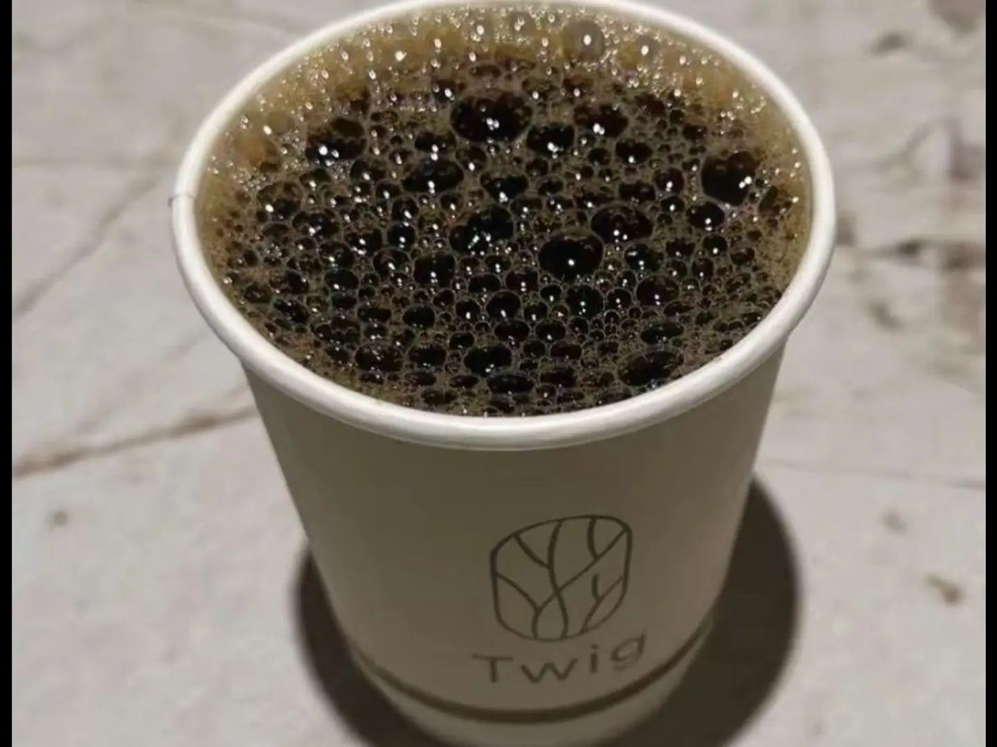 قهوة اليوم حار كبير