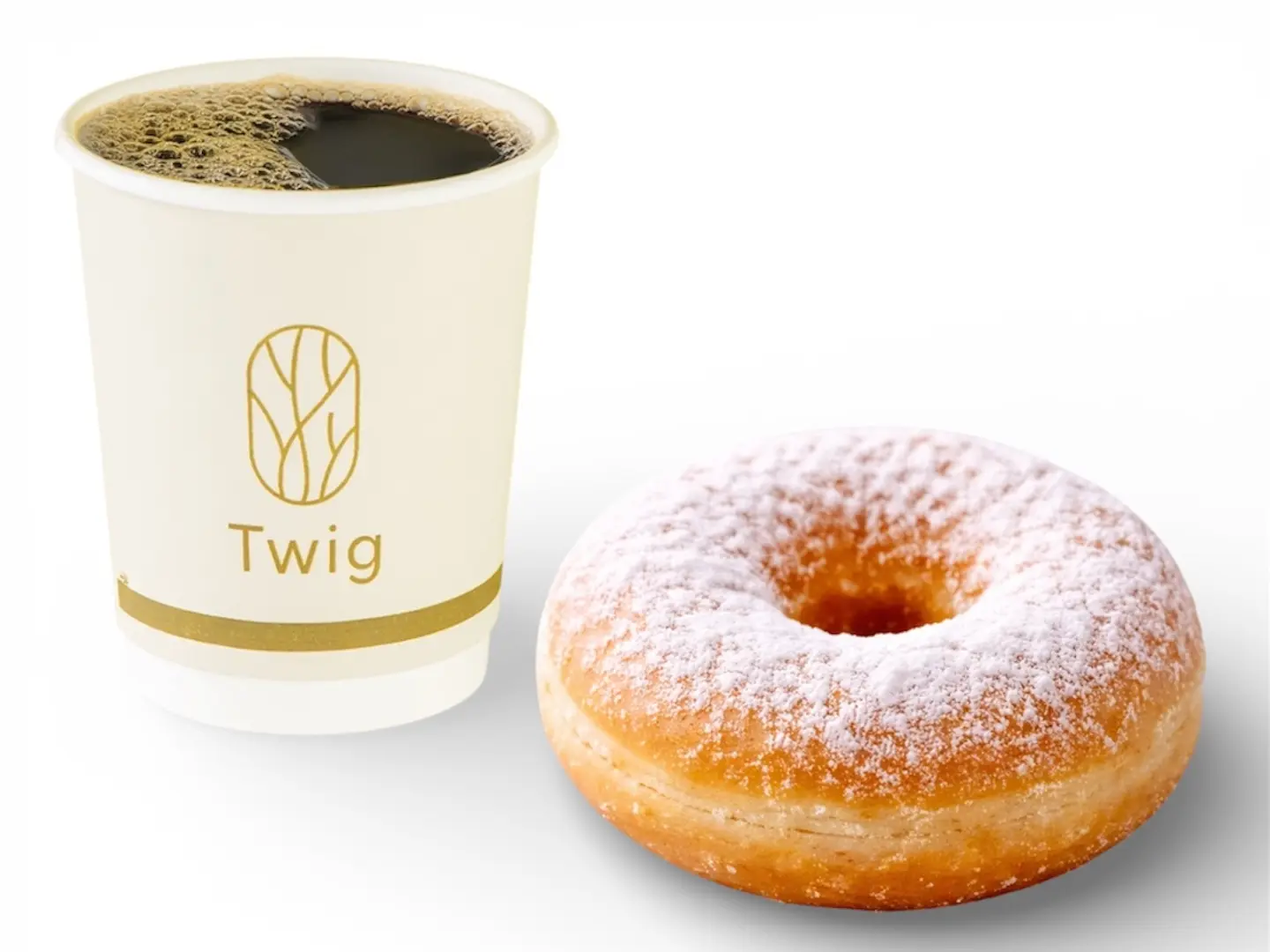 دونات مع قهوة اليوم