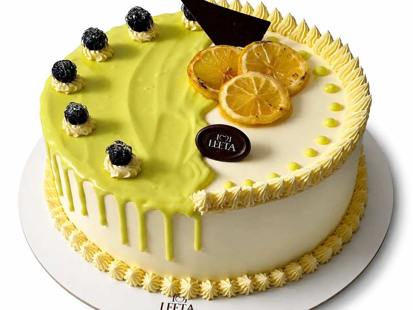 Lemon And Berry Cake