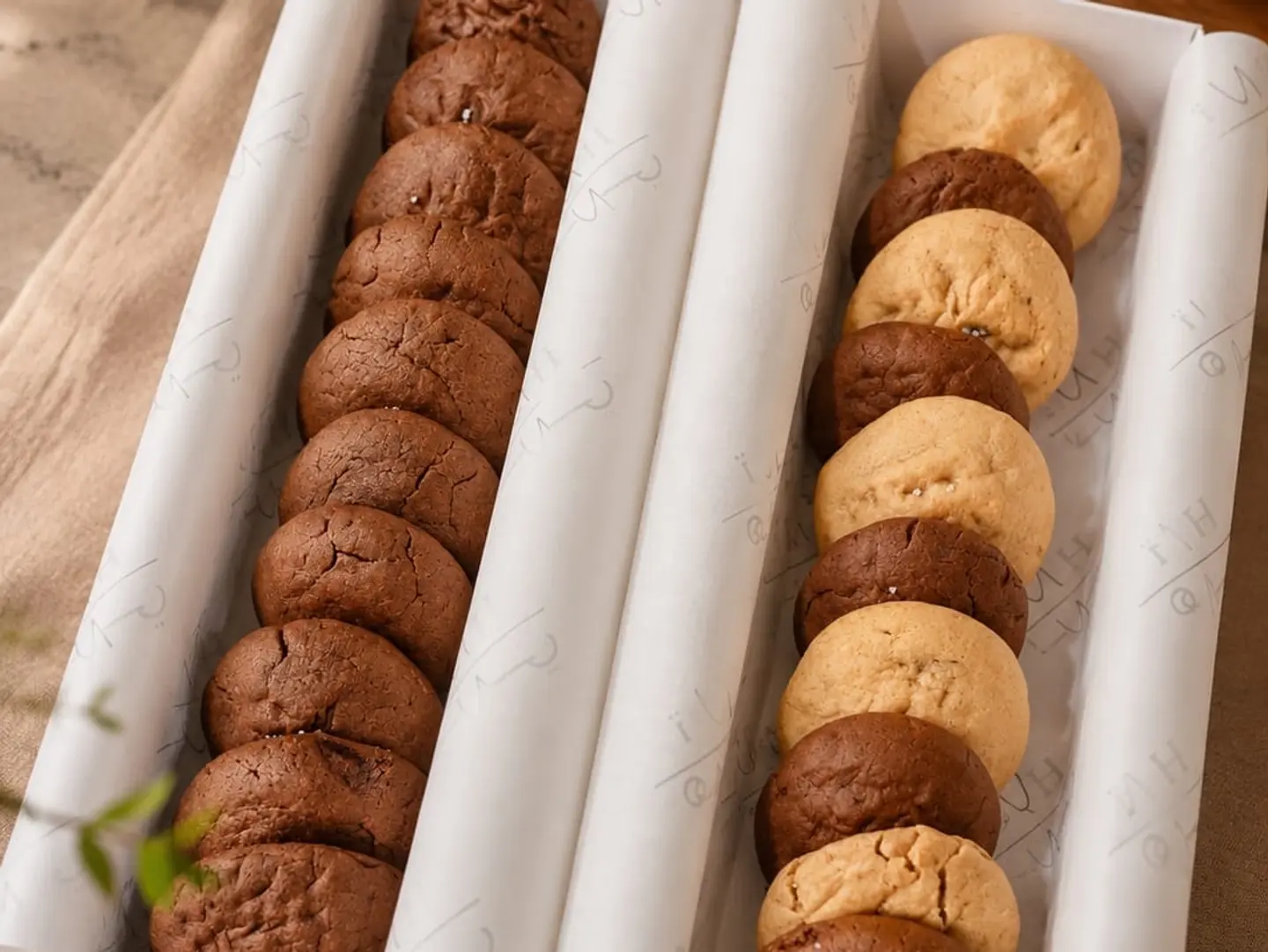 Two Cookie Boxes Of Your Choice