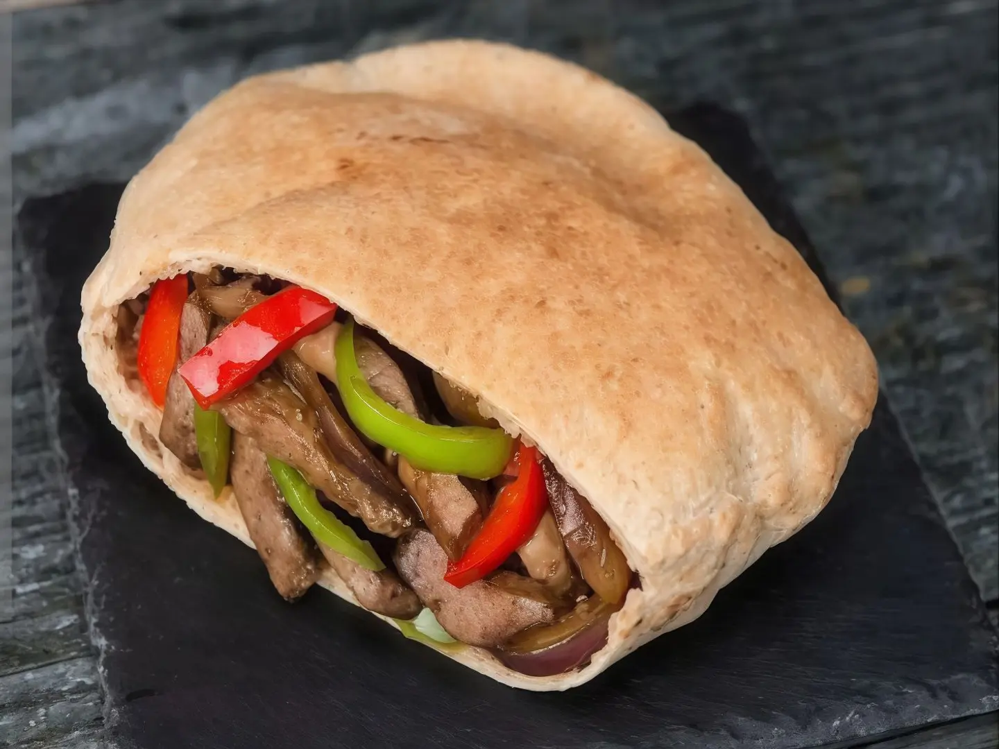 Liver And Cheese Sandwich