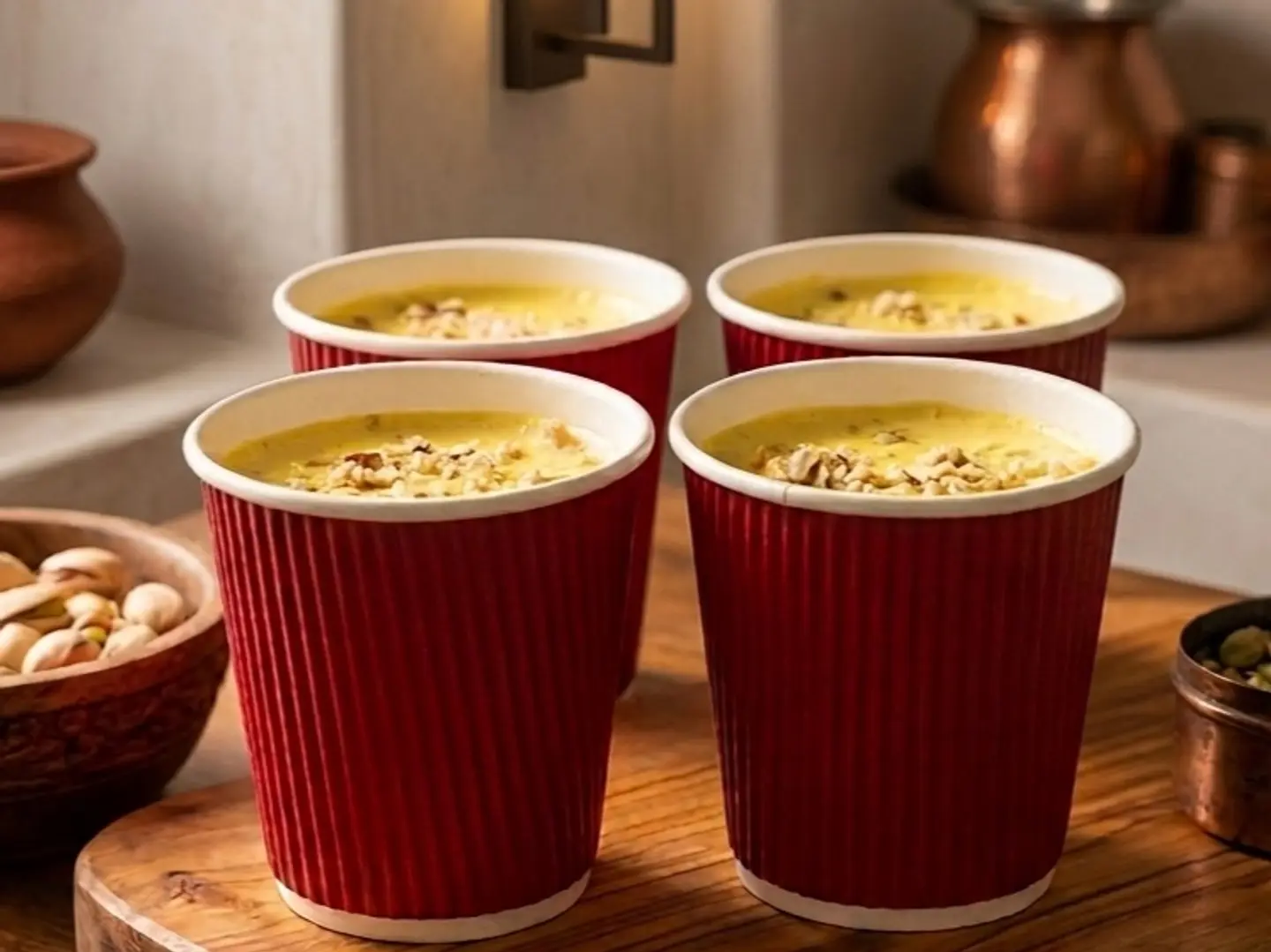 Badam Doodh (Milk Dessert)