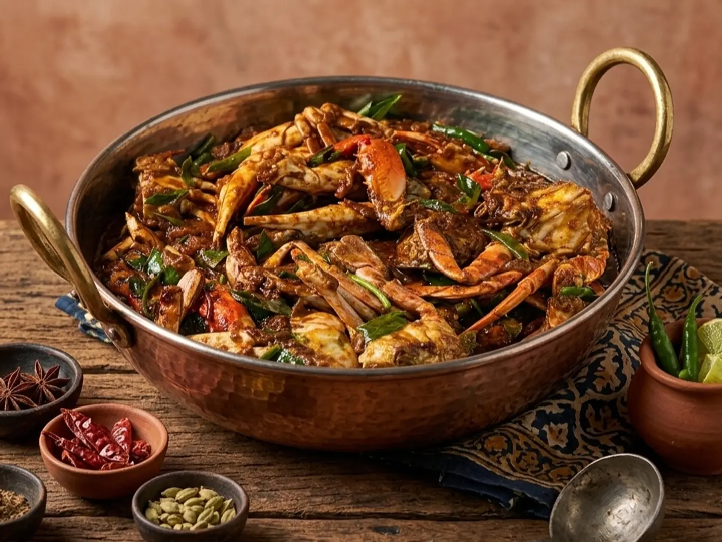 Amma's Spicy Crab 4 Medium Crab Halves