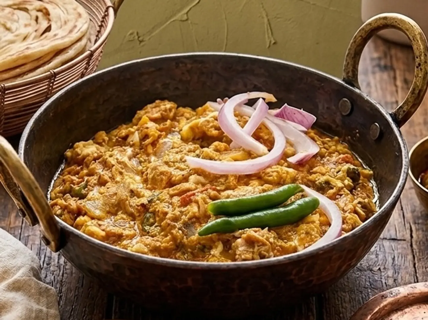 Scrambled Egg In Chicken Curry (Single Egg)