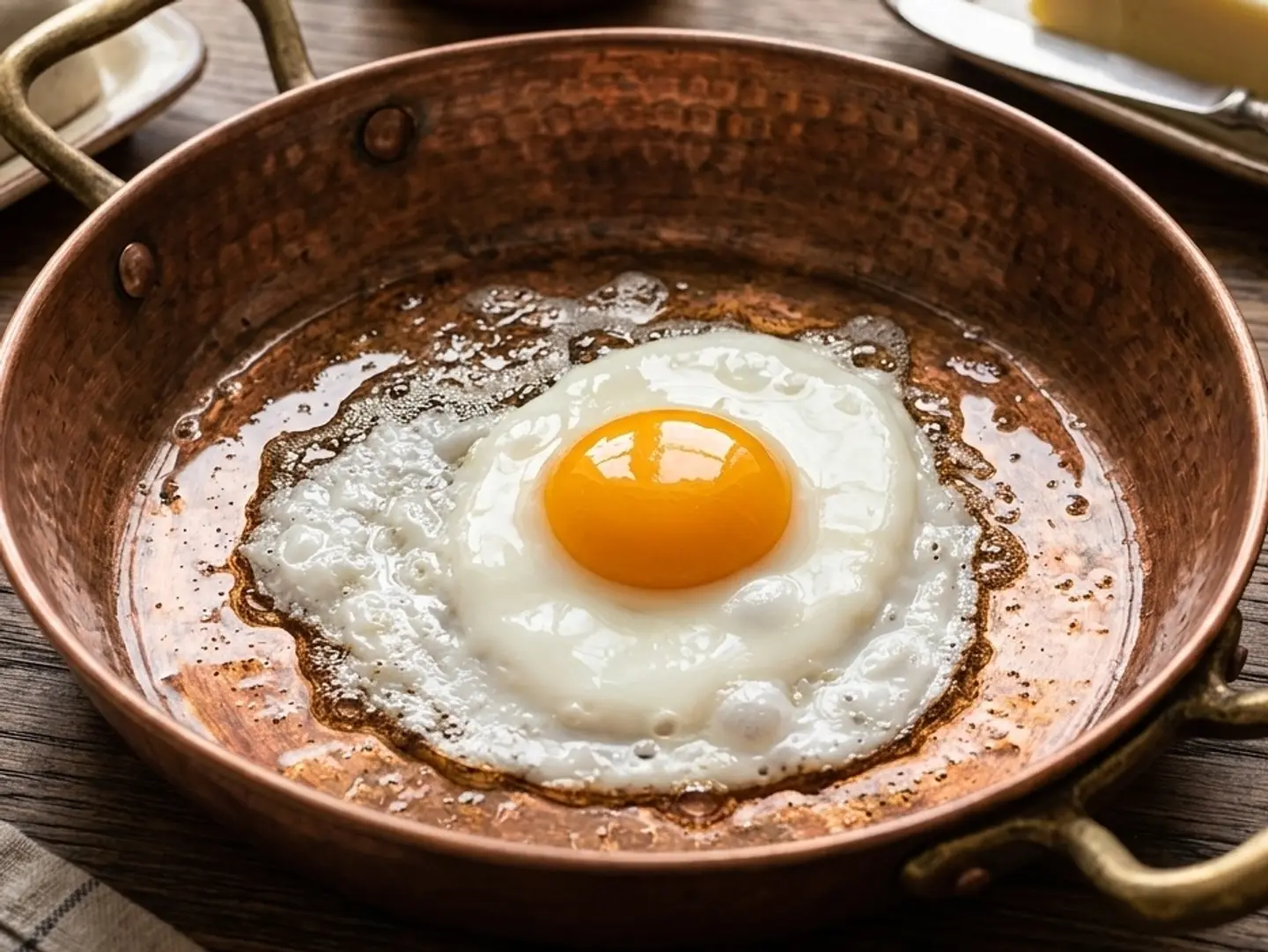 بيضة عين الثور (بيضة واحدة)