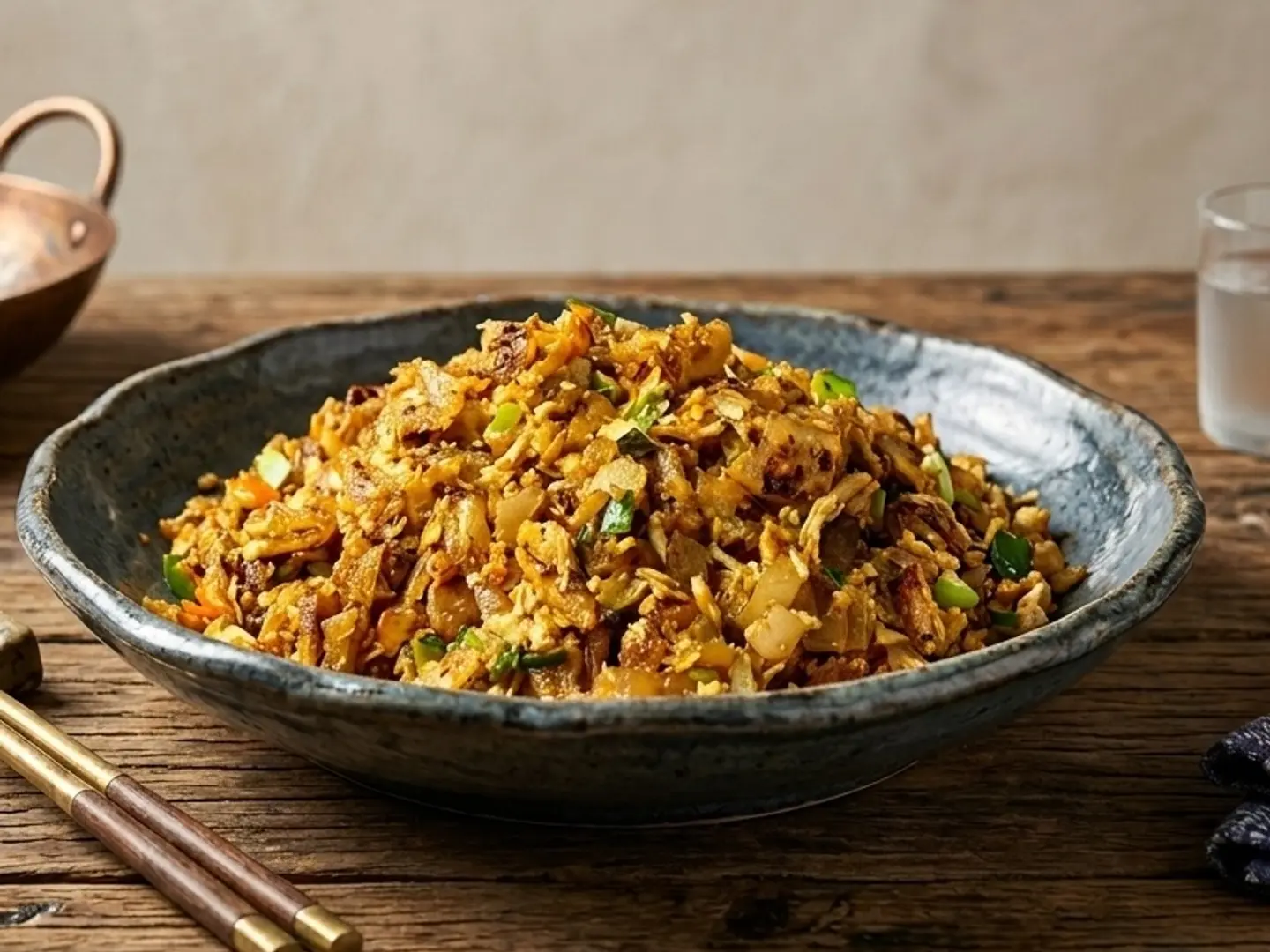 Kottu Roti (Egg Or Vegetable)