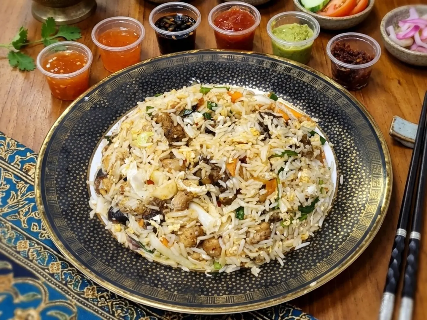 Fried Rice (Chicken, Beef, Shrimp Or Combo)