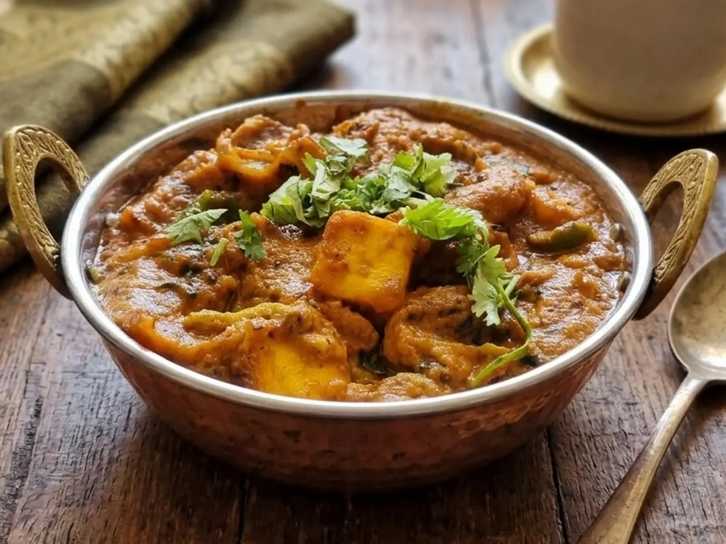 Kadai Paneer (450ml) Cup