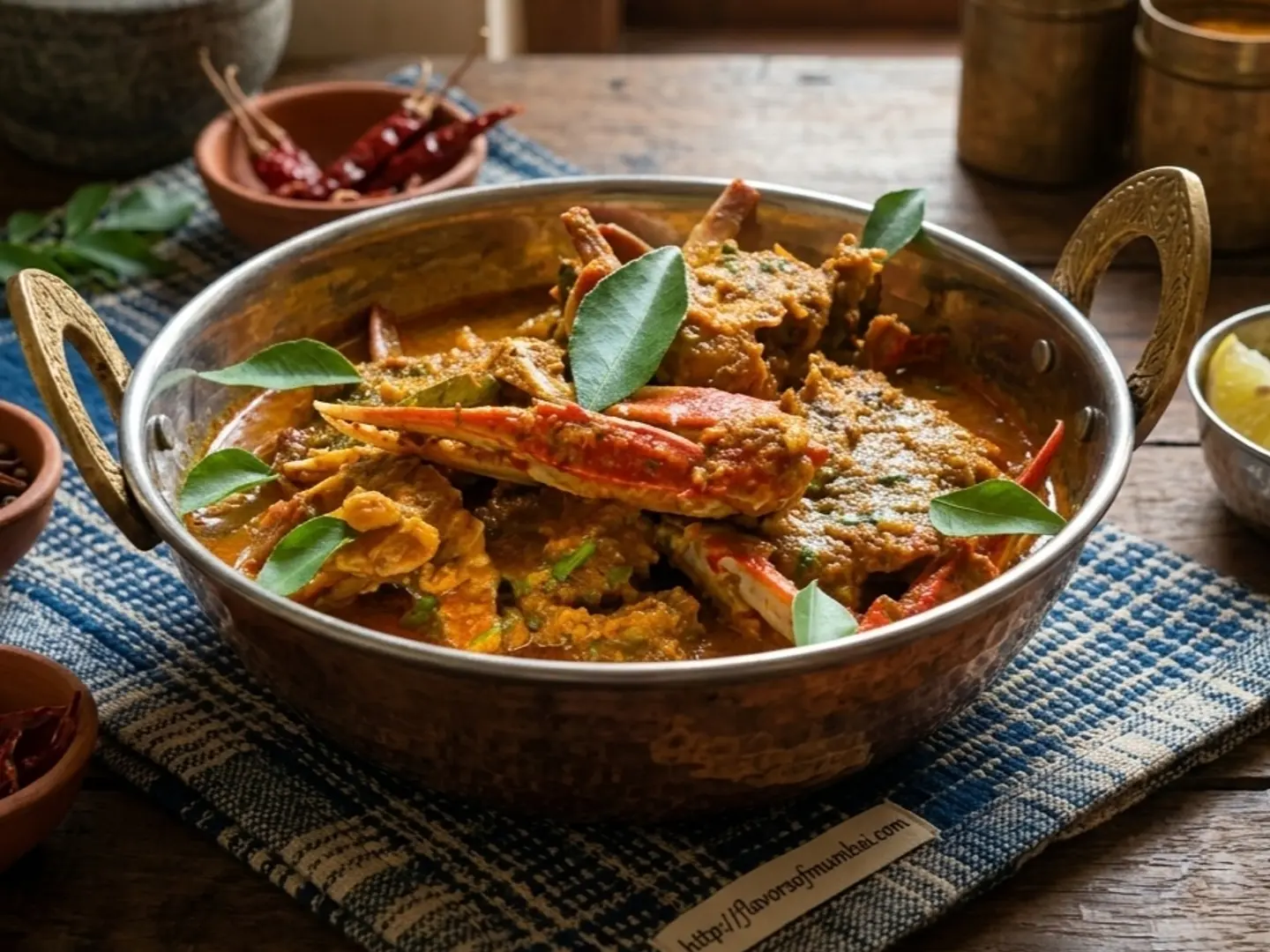 Crab Curry Two Halves Of Crab