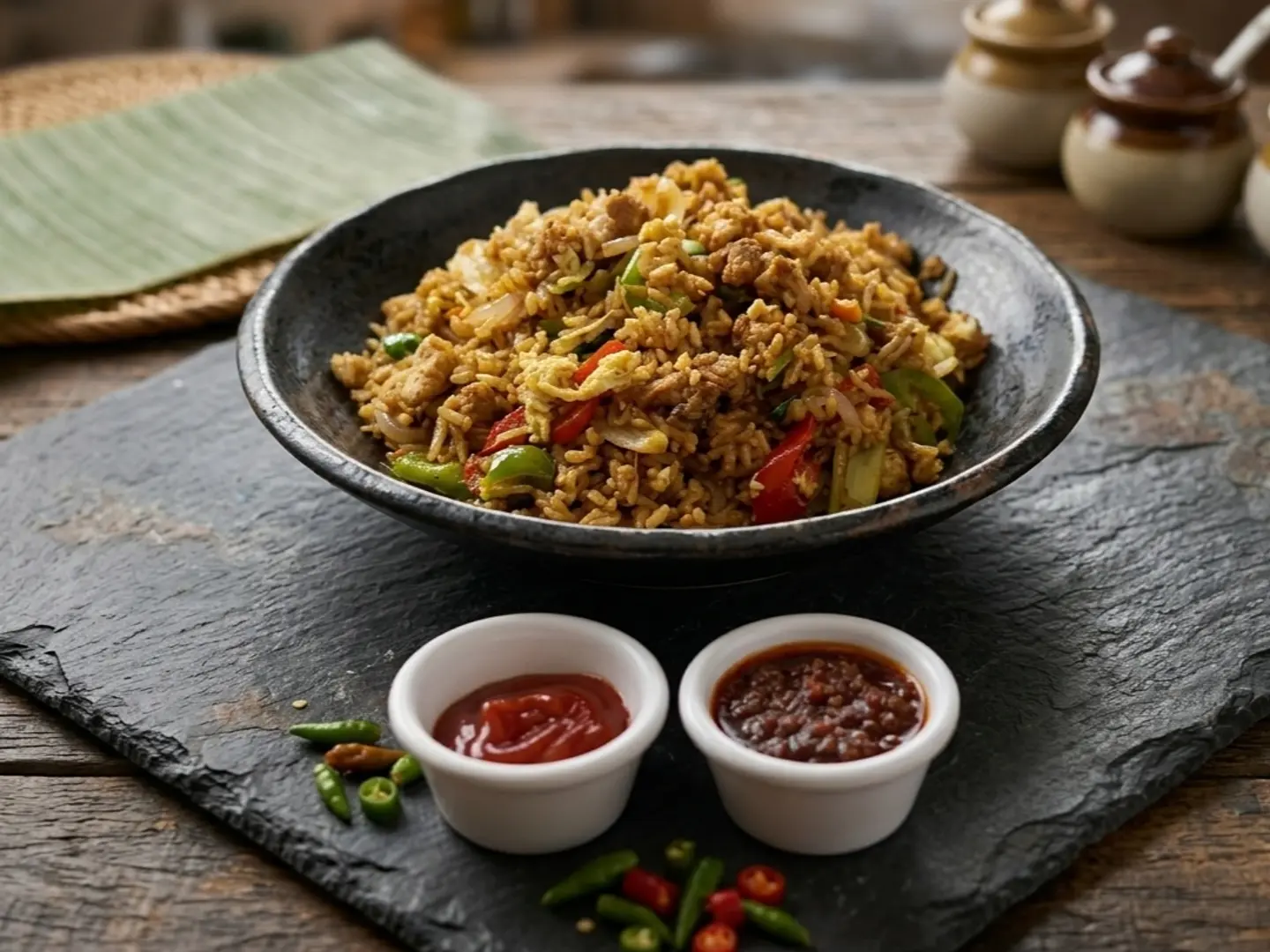 Mongolian Fried Rice (Eggs Or Vegetable No Egg)