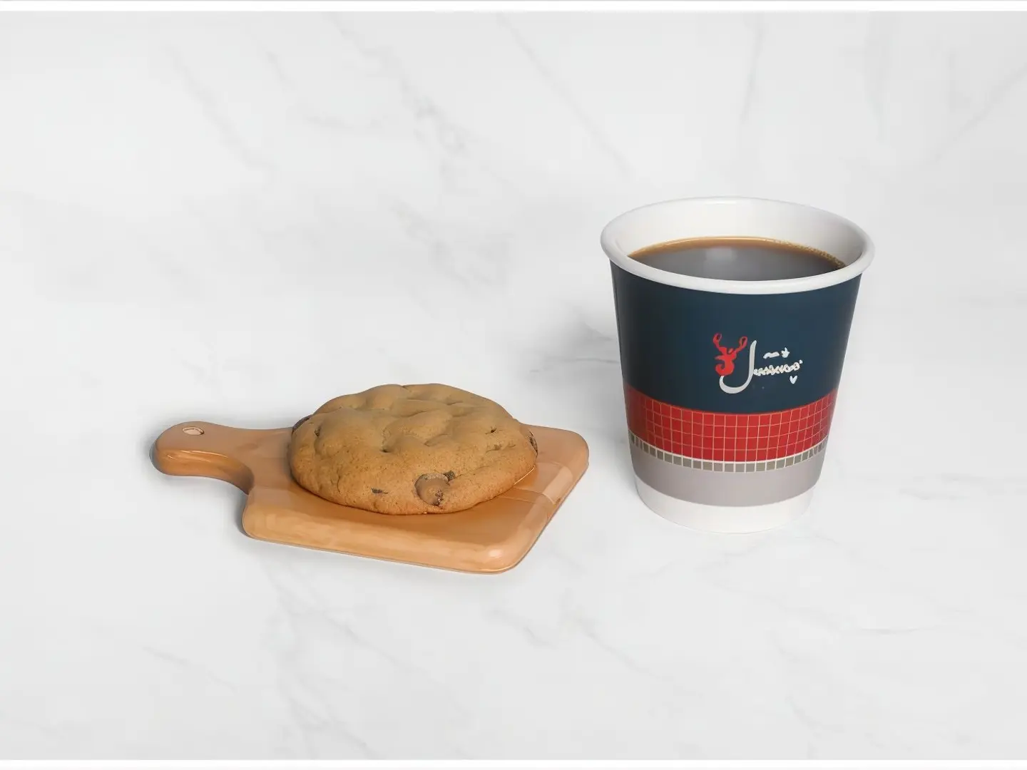 Small Hot Coffee Of The Day + Cookies