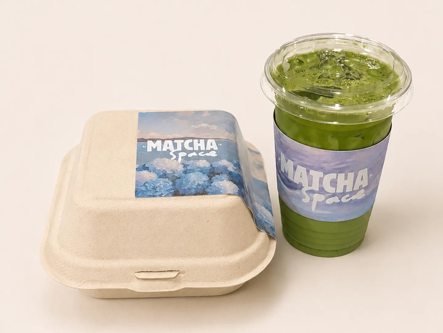 Shaken Matcha And Cookie