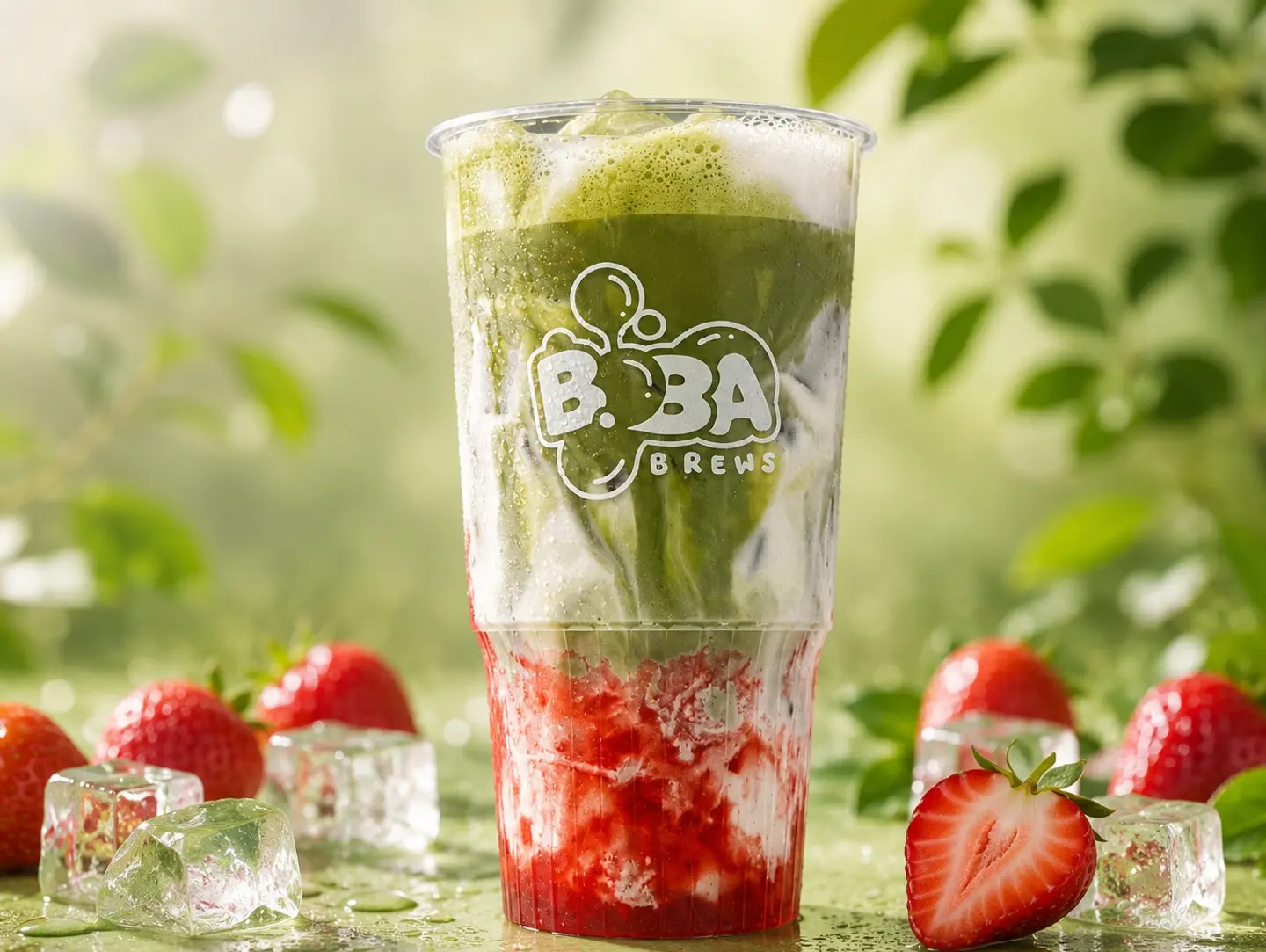 Strawberry Matcha