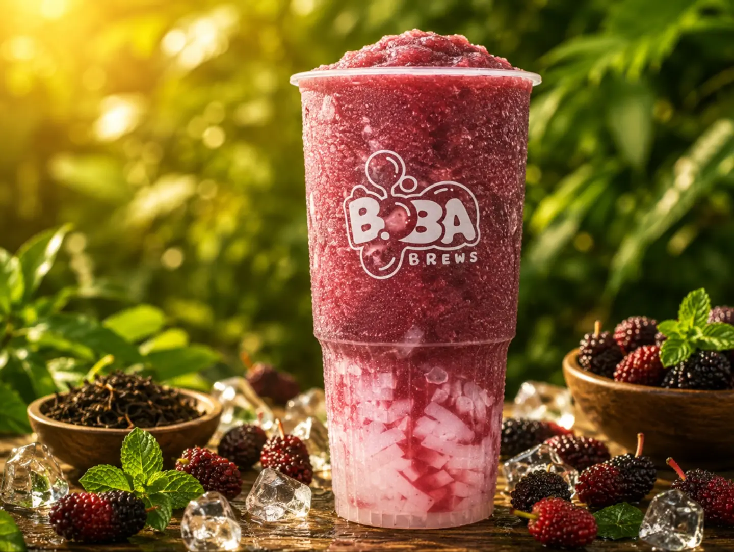 Mulberry Slush - Medium 500 Ml