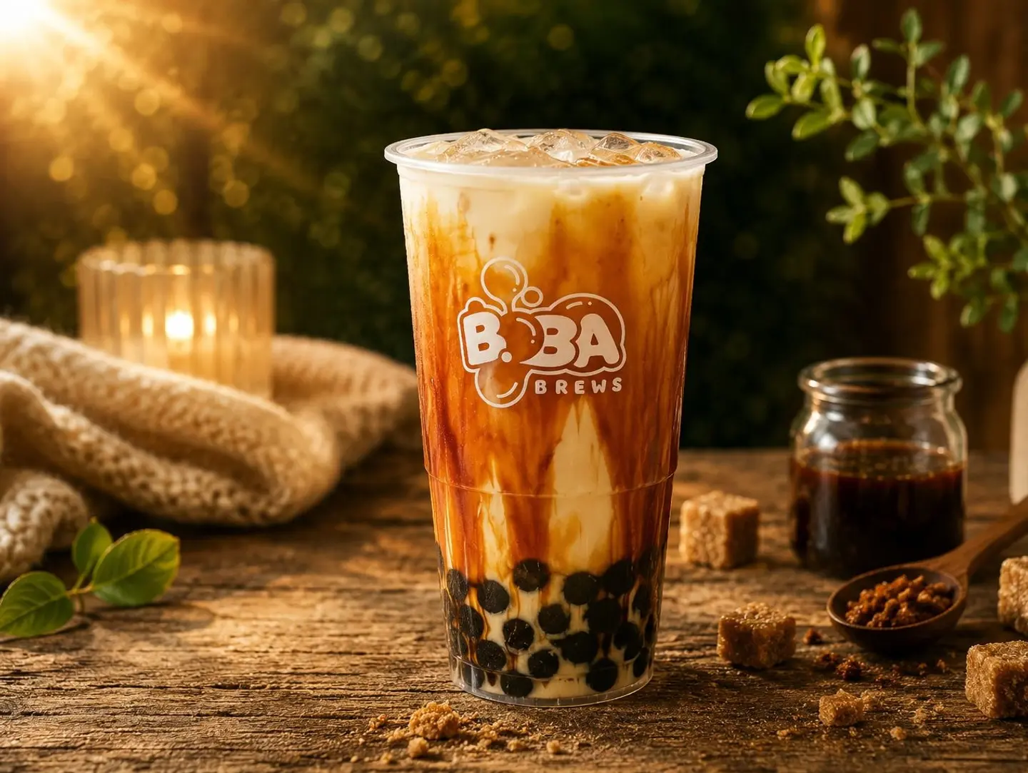 Brown Sugar Tea - Medium 500 Ml