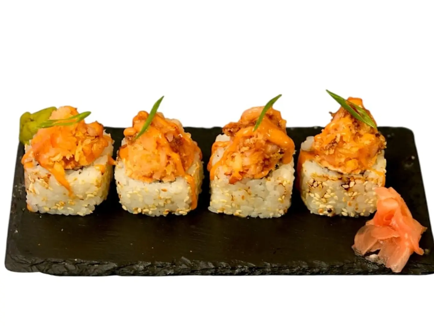 Oml Sushi   Salmon 4 Pcs