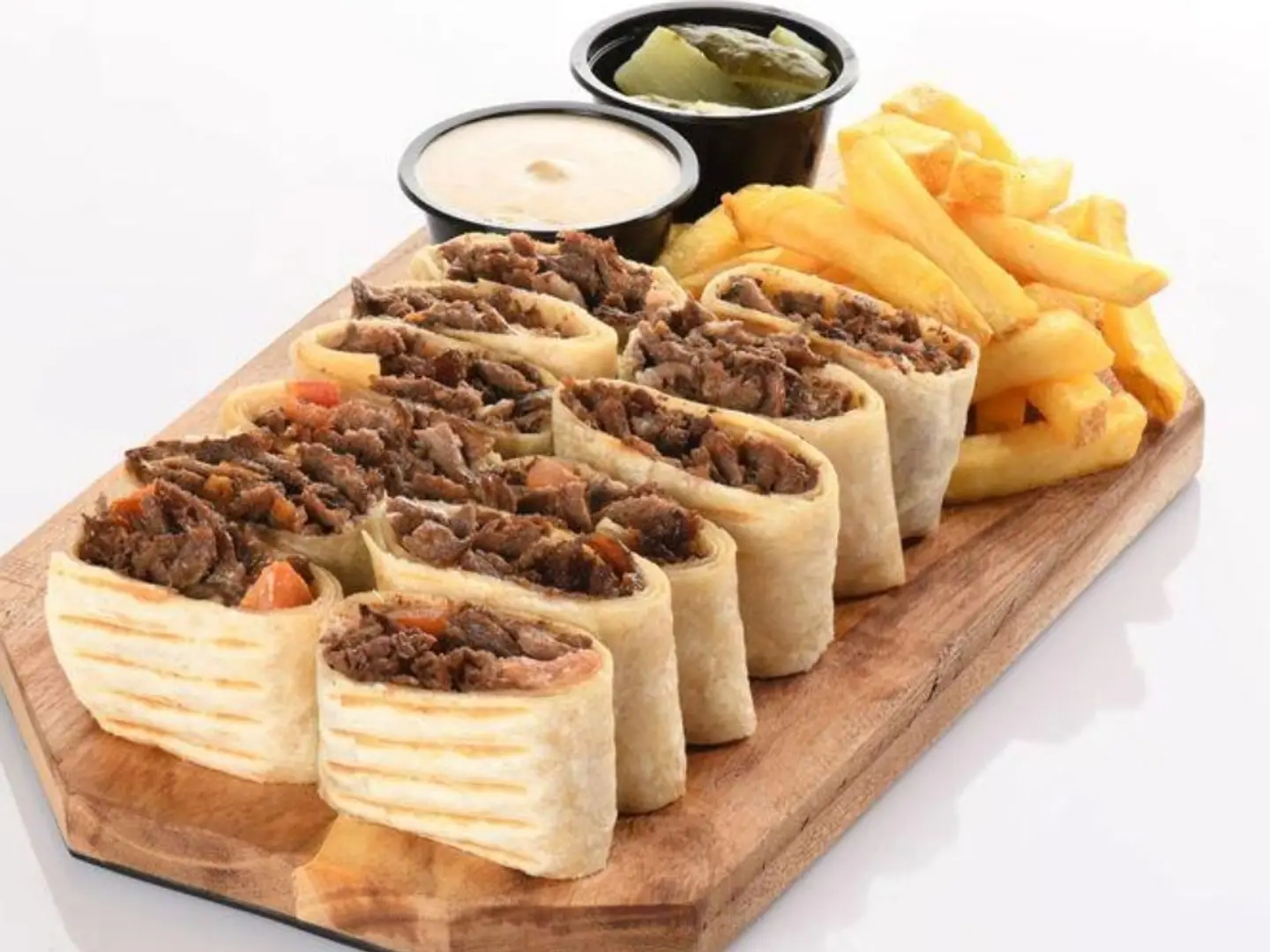 شاورما عربي دبل لحم