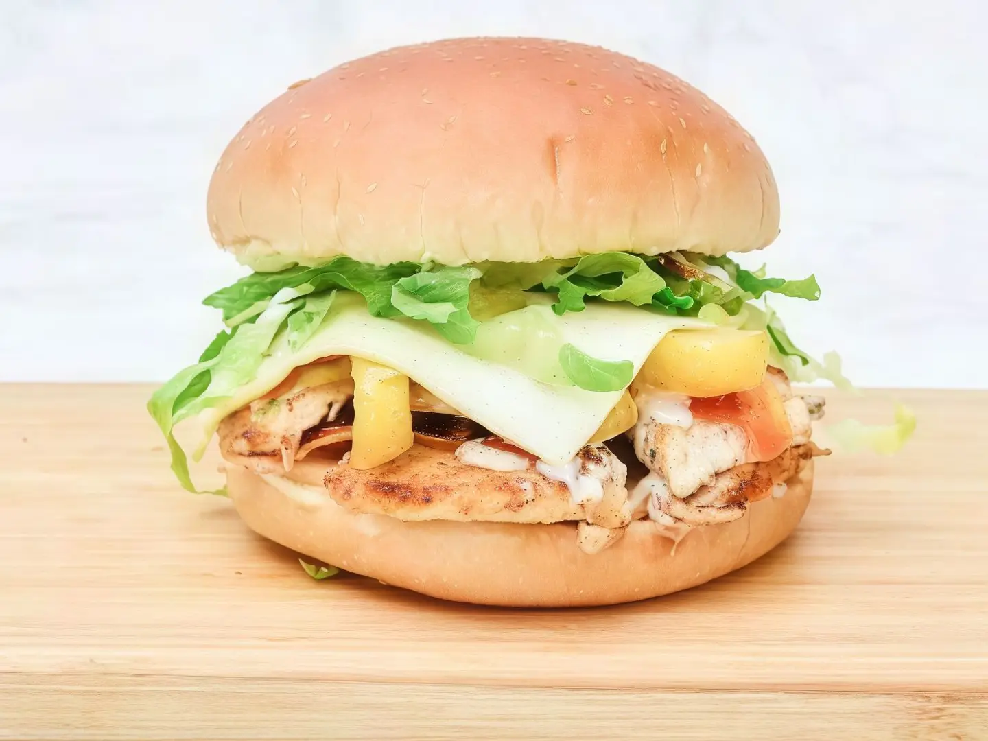 شاورما برجر دجاج