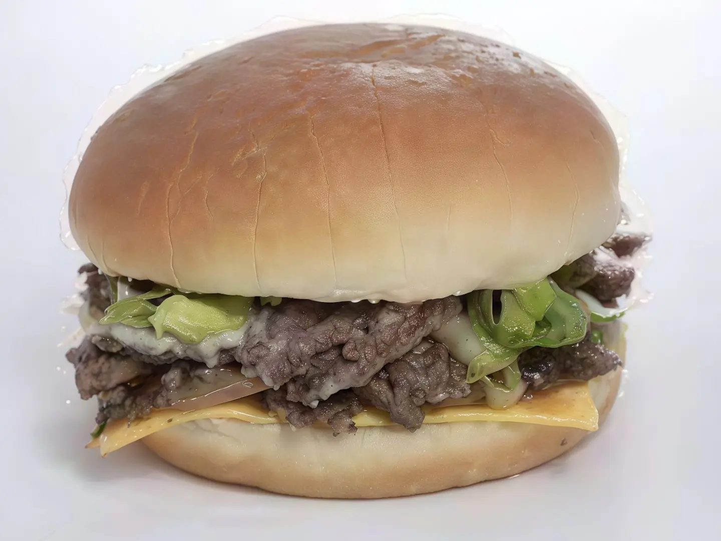 شاورما برجر لحم