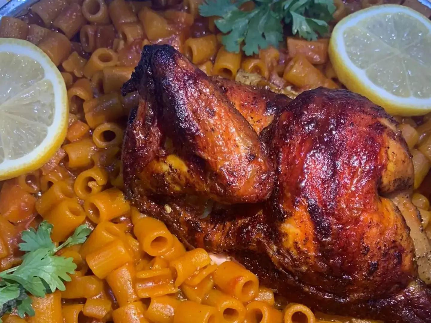 Grilled Chicken With Pasta