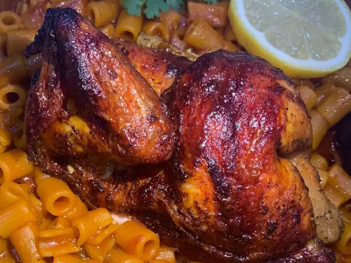 Grilled Chickpeas With Pasta