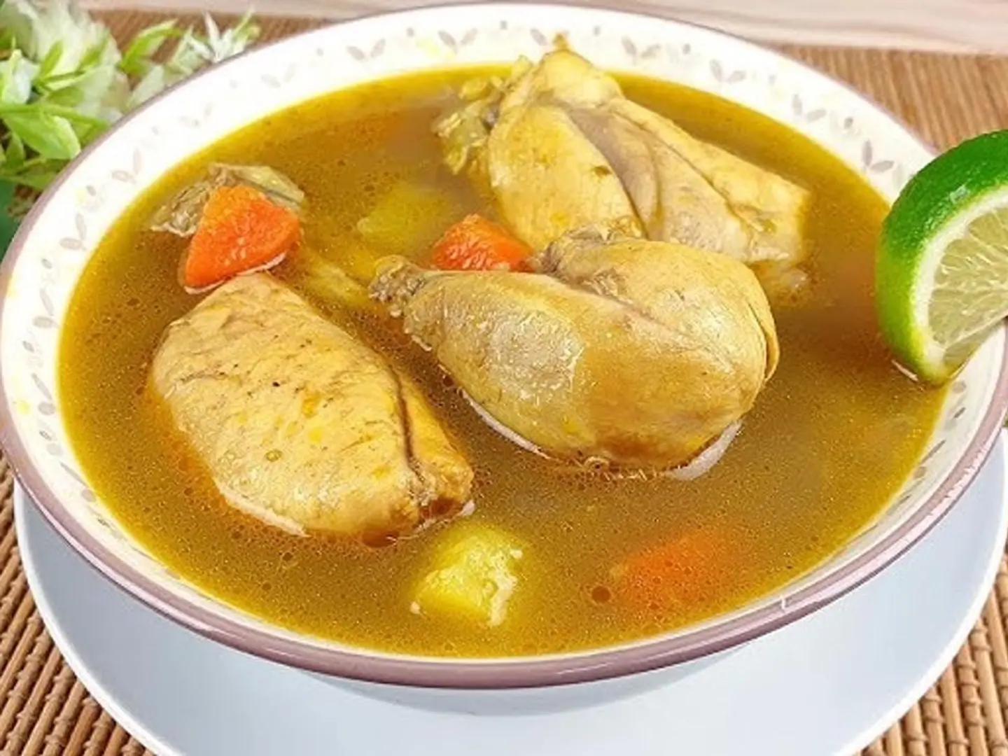 Boiled Chicken With Rice