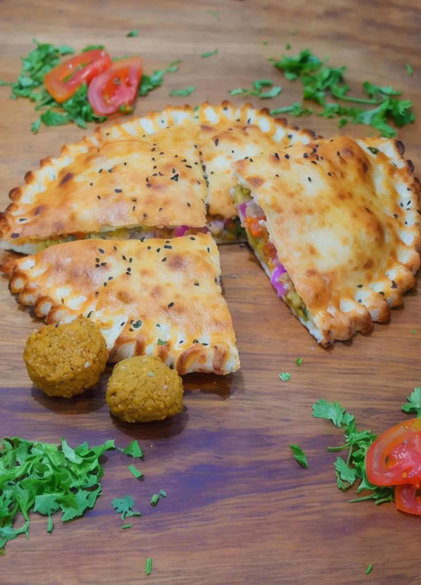 فطيرة فلافل