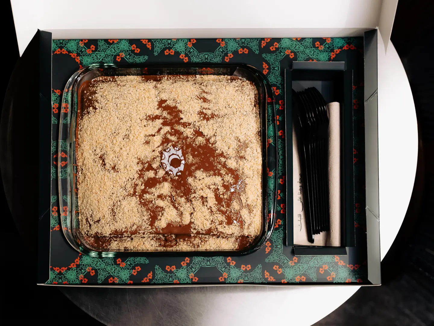 كيكة شوكولاتة كبيرة