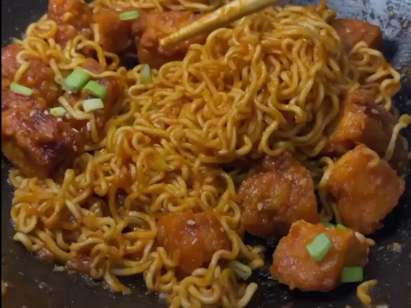 Indomie With Chicken Pieces