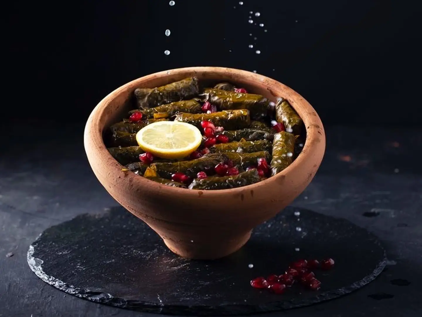 Spicy Grape Leaves
