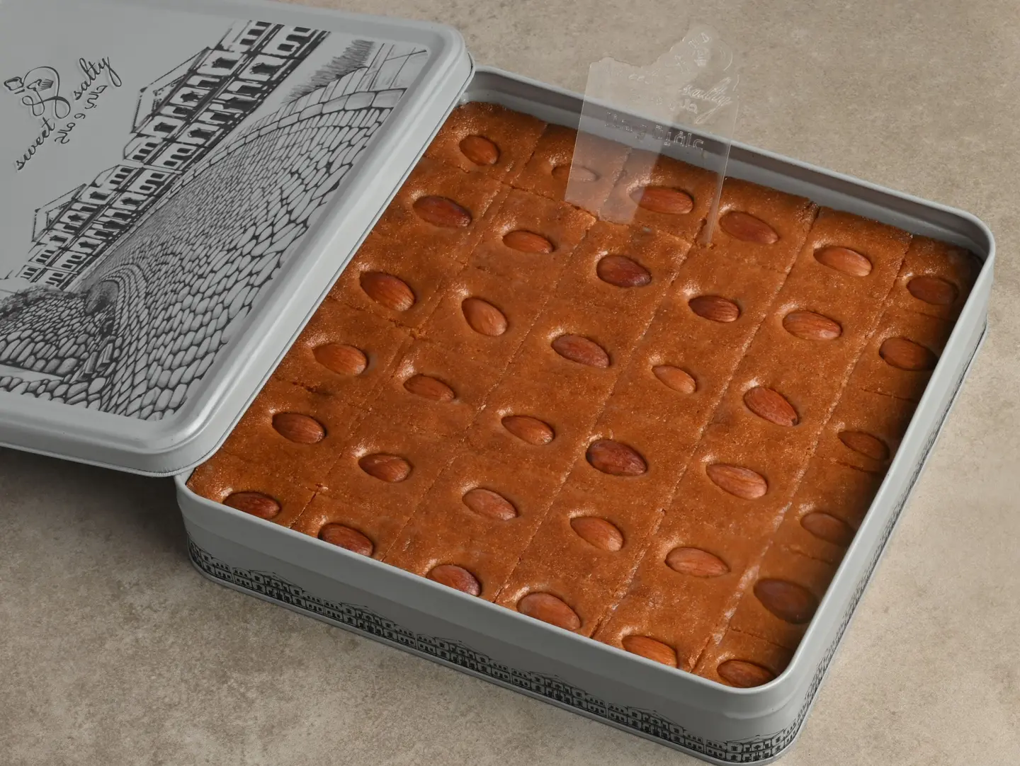 Large Basbousa Zaman