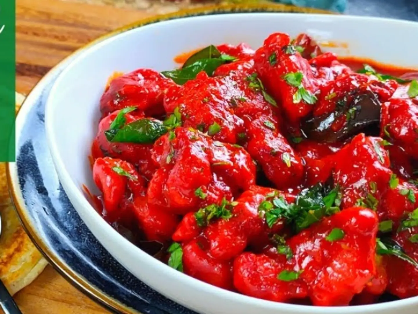 دجاج 65 شبه مرق