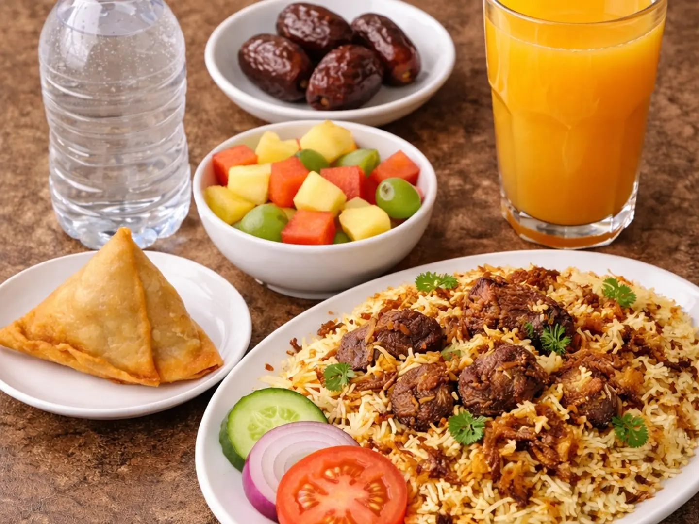 Beef Biriyani Iftar Combo