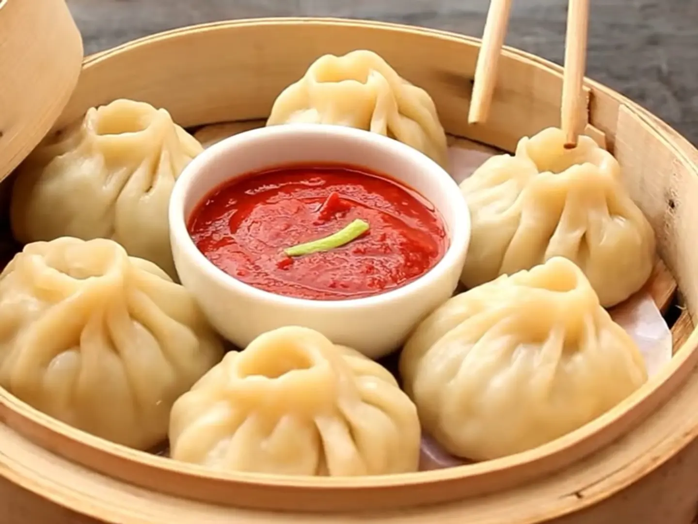 Steamed Chicken Momos