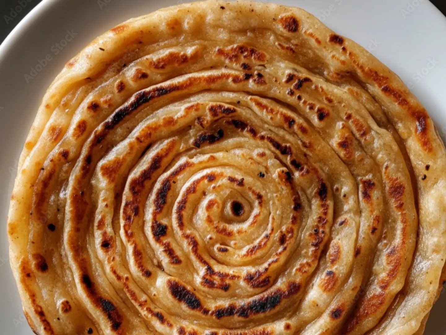 Laccha Paratha (Wheat)
