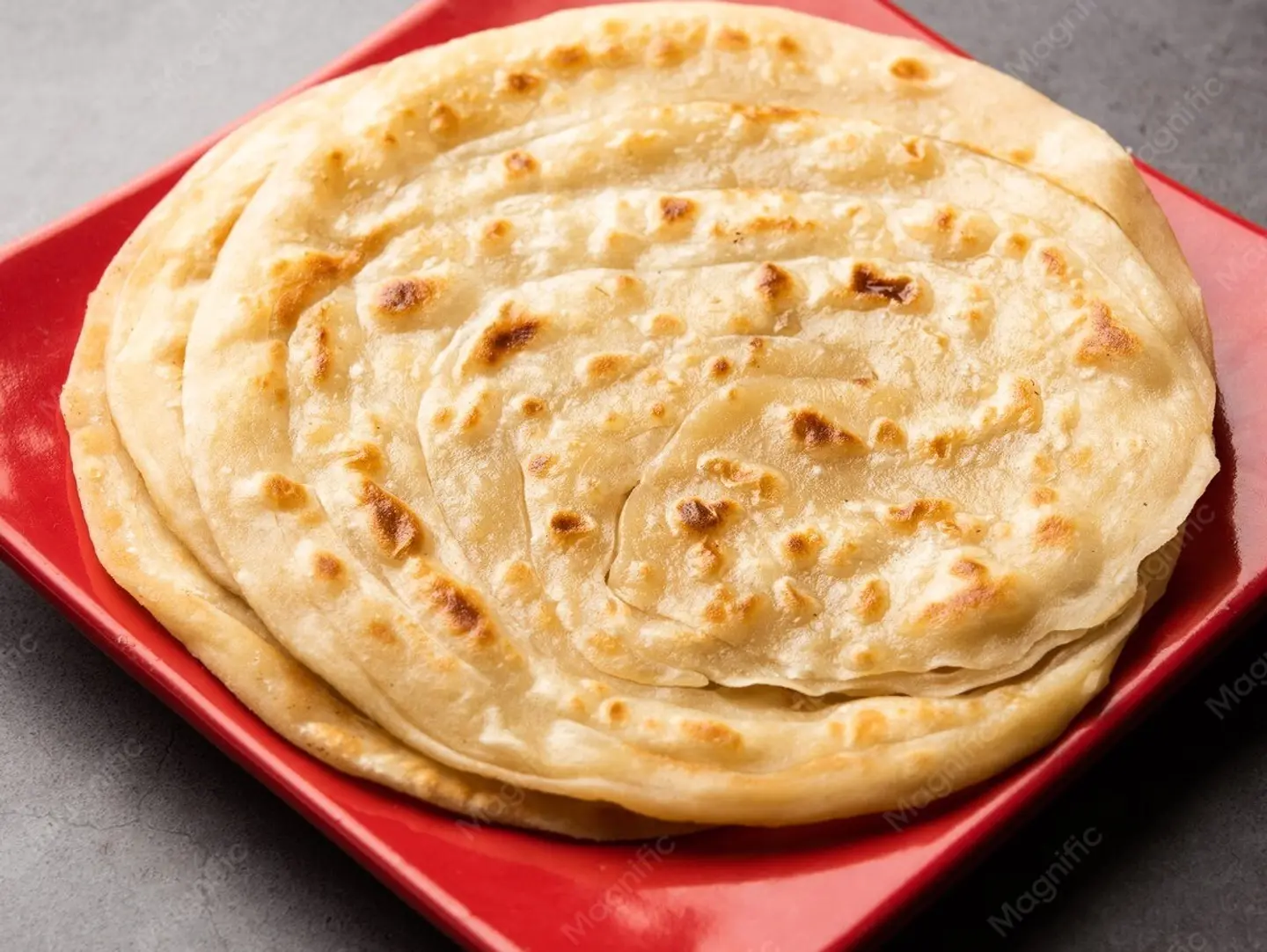 Laccha Paratha (Maida)