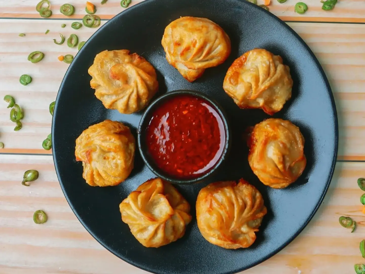 Chicken Fried Momos