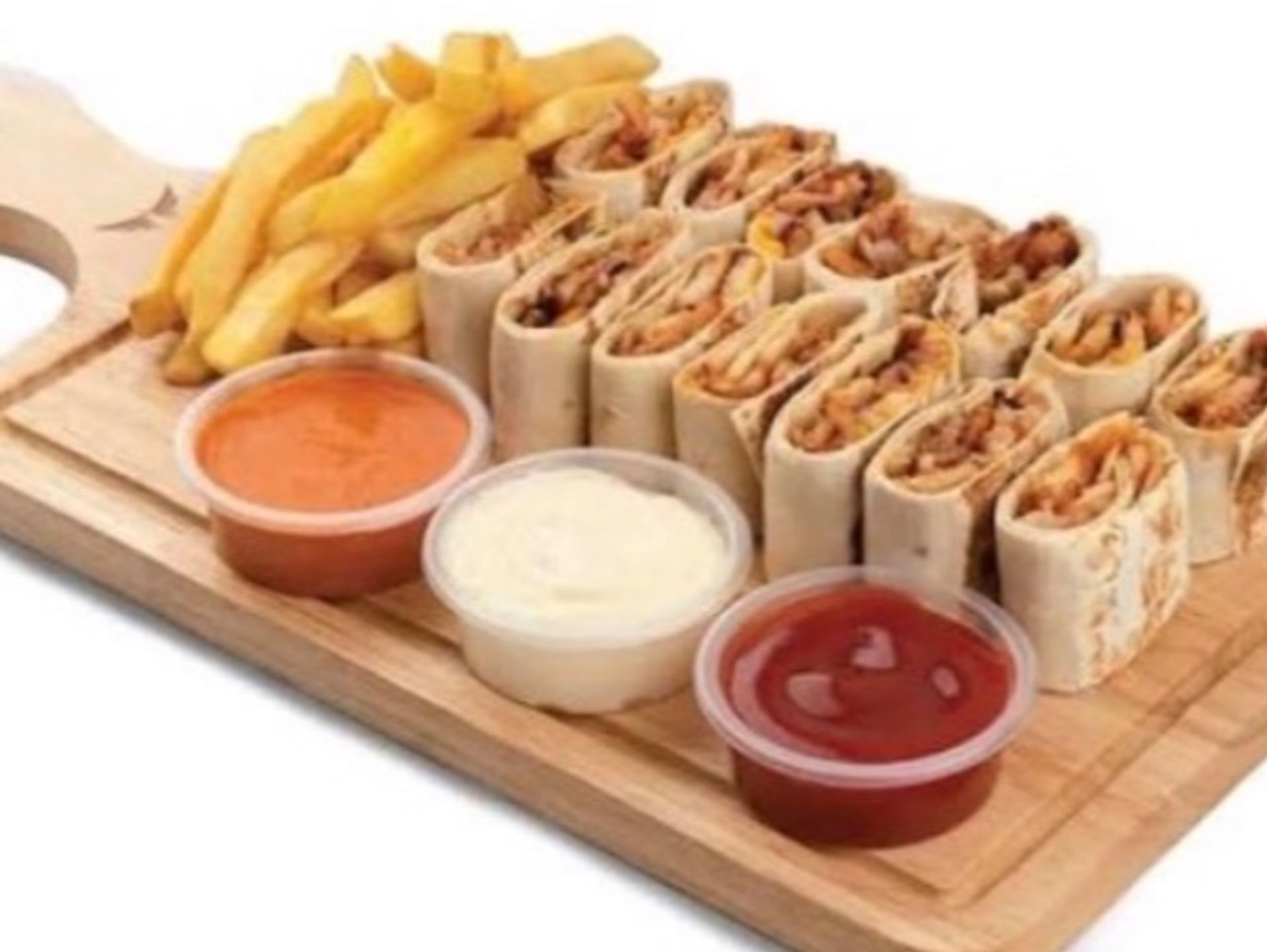 دجاج فيليه عربي خبز صاج - وسط