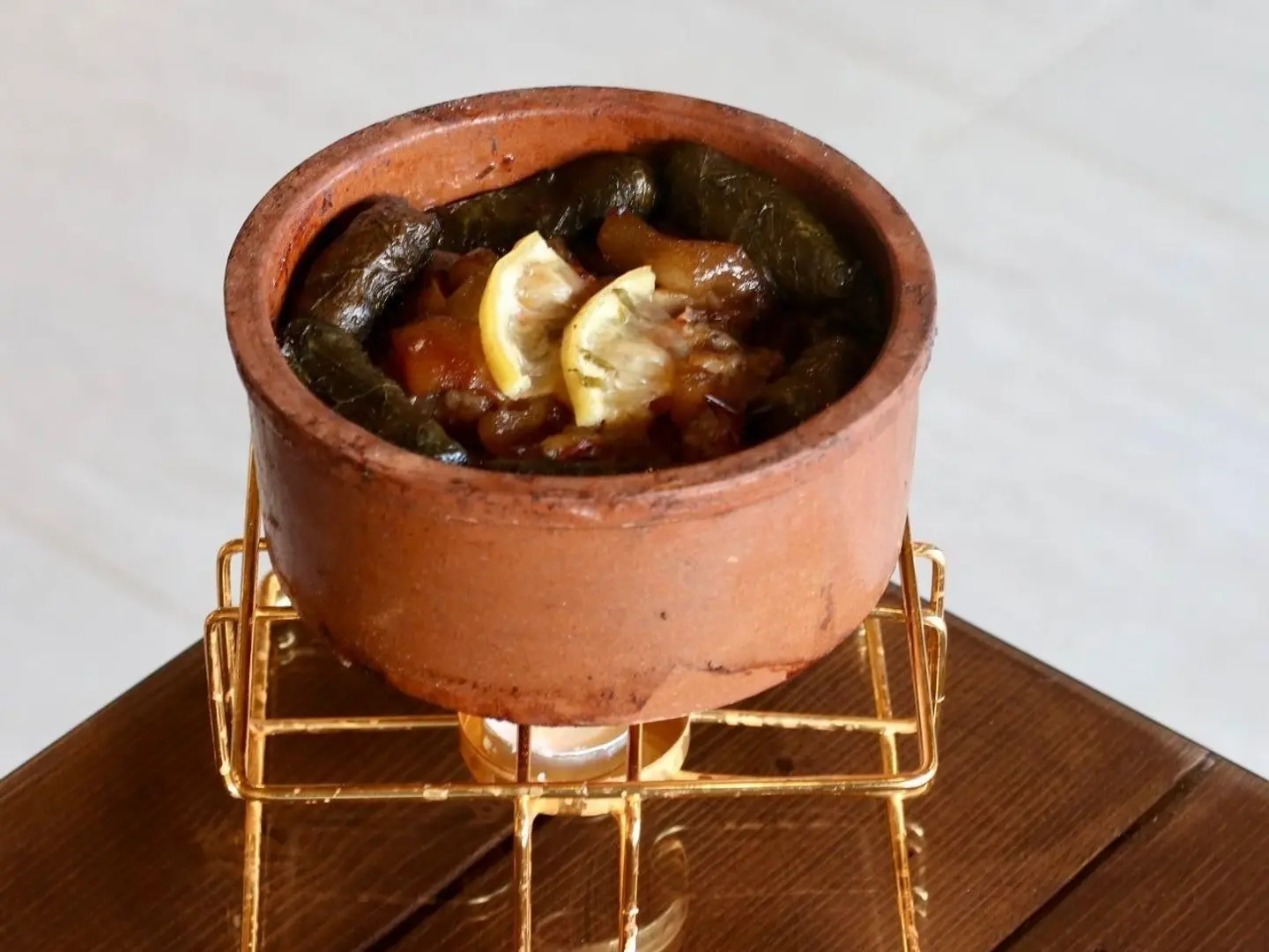 طاجن كوارع بورق العنب